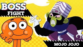 The Amazing World of Gumball SUPER DISC DUEL 2 - Darwin Vs. The Boss [Cartoon Network Games]