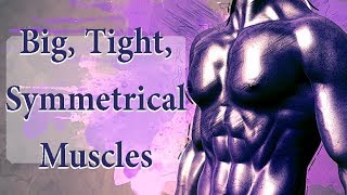 💪 Get BIG, Symmetrical MUSCLES | Binaural Beats | Workout Booster Soundwaves 💪