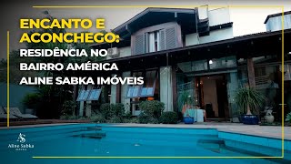 Encanto e Aconchego: Residência no Bairro América | Aline Sabka Imóveis