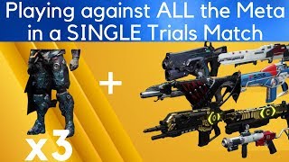 Playing AGAINST all The META in a SINGLE Trials Match!! | Destiny 2 | PS4