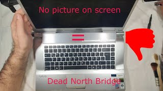 Sony VAIO PCG 3D1M -- No picture on screen // Nema slike