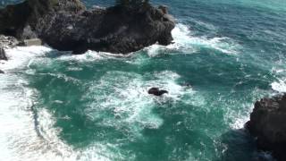 Big Sur waterfall - April 20, 2010