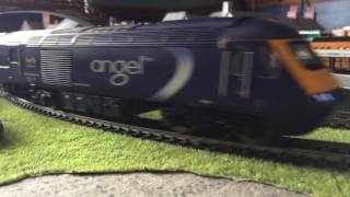 First Great Western FGW Hornby HST Class 43 pass by dynamic lines, intercity 125. Howes DCC Sound