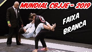 Jiu Jitsu - Luta - Faixa Branca - Feminino - Mundial CBJJE - 2019