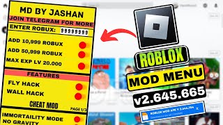 Roblox MOD MENU Mega v2.645.665 - Unlimited Robux & Free Shopping | Roblox Mod Menu 2025