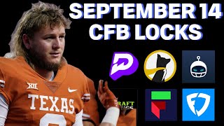 FREE College Football Picks Today 9/14/24 NCAAF Week 3 Betting Picks and Predictions