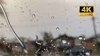 Rain Footage background video for edits 4K 2023 | Rain Overlay #4