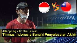 Jelang Leg 2 Timnas Indonesia vs Taiwan - Shin Tae-Yong Benahi Penyelesaian Akhir