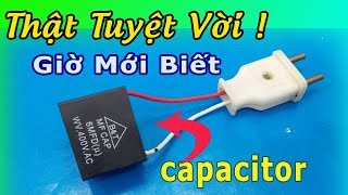 Ứng Dụng Tuyệt Vời Của Tụ Điện ! Có Thiết Bị Này Không Lo Chập Điện