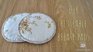 How to make reusable breast pads that really work - DIY washable nursing pads