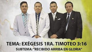 Exegesis 1Ra. Timoteo 3:16./ Apuntes Teológico IeanJesus "Recibido Arriba En Gloria"