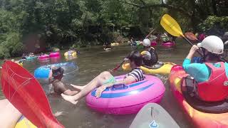 Foothills Women's Paddle on Lower Green Using Garmin X Helmet Mount