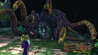 FINAL FANTASY X HD Remaster Yunalesca 3rd Form Battle