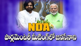 NDA పార్లమెంటరీ మీటింగ్ లో పవన్ కళ్యాణ్  - #pawankalyan #janasena