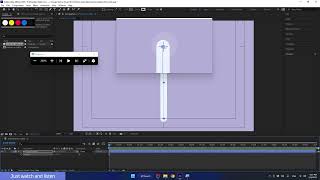 Designing the Scene from Scratch. After Effects Course