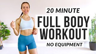 20MIN FULL BODY WORKOUT / No Equipment