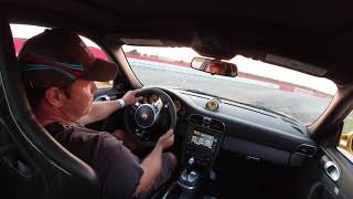 Porsche GT 997 warmup test and tune