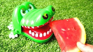 NEW Wild and Farm Animals Sounds | Animals Share a Watermelon | Toy Animals For Kids