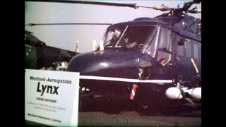 A Westland WG 13 Lynx HAS2 Helicopter Display at Farnborough Airshow 1976 F448