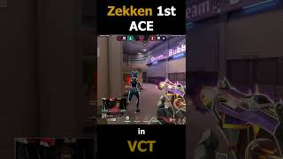 Zekken 1St ACE in VCT 2024 | SEN vs DRX #shorts #valorant #vct #vct2024