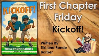 #FirstChapterFriday - Kickoff