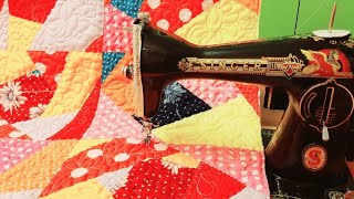 Художественная стёжка для начинающих. Учимся вместе. Artistic quilting for beginners.Study together.