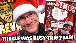 NEW!! ELF ON THE SHELF HOT COCOA CEREAL!! TASTE & REVIEW!