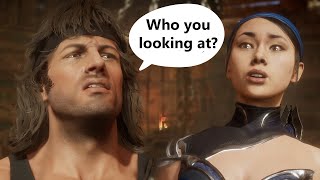 Mortal Kombat 11 - Rambo Doesn't Mess Around