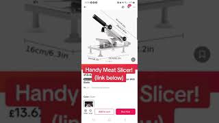 Handy Meat Slicer!