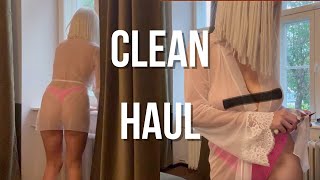 [4K USA Housewife] Try Haul |How to clean | Fashion Try Haul