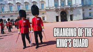 CHANGING OF THE GUARD BUCKINGHAM PALACE: INCREDIBLE EXPERIENCE 4K HDR