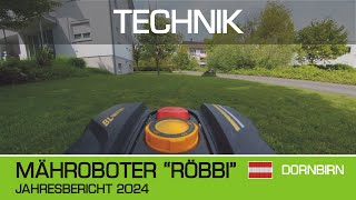 Jahresbericht Mähroboter "Röbbi", Landxcape LX790, 02.05.2024