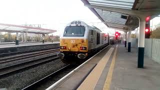 67029 "Royal Diamond" Powers Transport For Wales Train at Crewe