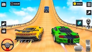 New Crazy Car Stunts Game/ न्यू क्रेजी कार स्टंट्स गेम/ Android Gameplay - Mobile Game