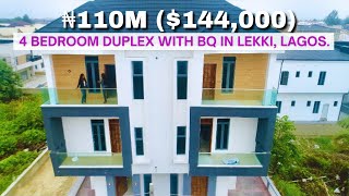 Ocean Bay Estate | Inside a ₦110M 4 Bedroom Semi-Detached Duplex with BQ in Orchid Lekki