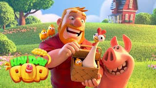 Hay Day Pop Gameplay Walkthrough - First 40 Minutes (Supercell) (iOS, Android)