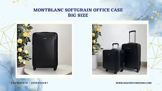 Vali Monblanc Soft grain Office Case - Size 20 inch