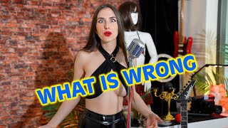 Shiny PVC Pants & Cross Top on Will It Fit Friday Try On 🎙️