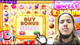 Epic Sweet Kingdom Slot Play on Roobet! Big Wins on KICK Live Stream