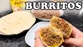 HOY PREPARAMOS LOS MEJORES BURRITOS | Receta fácil y rápida de fajitas | Eltupperdejudith