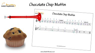 Chocolate Chip Muffin - pBuzz Sheet Music and Play Along