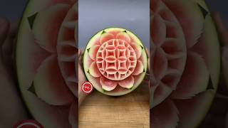 How To Carve Watermelon Fruit | Watermelon Leaf | Vegetable Carving  | Fruit Carving for Beginners