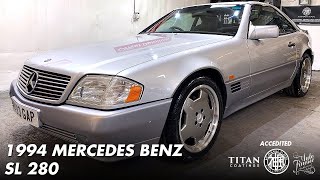 1994 MERCEDES BENZ SL 280 PAINT CORRECTION DETAIL & GRAPHENE COATINGS OFFSET DETAILING ESSEX