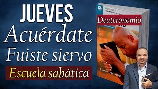 JUEVES, DICIEMBRE 02 - Acuérdate De Que Fuiste Siervo - Repaso diario - Escuela sabática