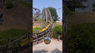 Cyclops wooden roller coaster - MT OLYMPUS #shorts #rollercoaster