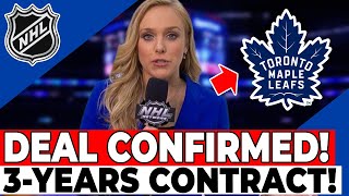 PUMP! NHL CONFIRMS NEW SIGNING! SUPERSTAR! MAPLE LEAFS NEWS TODAY