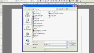 Open Office How To Edit PDF files. (Simple)