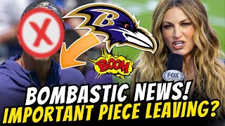 😱🔮BREAKING NEWS: IT'S THE END OF THE LINE! RAVENS LOSE AN IMPORTANT PIECE? BALTIMORE RAVENS NEWS