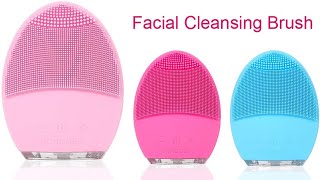 Facial Cleansing Brush & Features (Face Massager and Anti aging Skin Care)