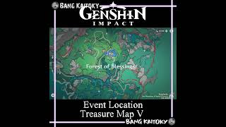 Treasure Map 5 - Location: Summertide Scales and Tales Event | Genshin Impact